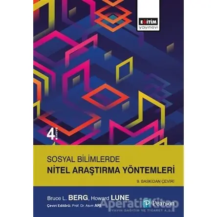 Sosyal Bilimlerde Nitel Araştırma Yöntemleri - Bruce L. Berg - Eğitim Yayınevi - Ders Kitapları