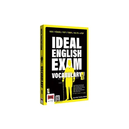 Yargı YDS YÖKDİL YDT TOEFL IELTS eTep Ideal English Exam Vocabulary 1 (Orta Düzey)