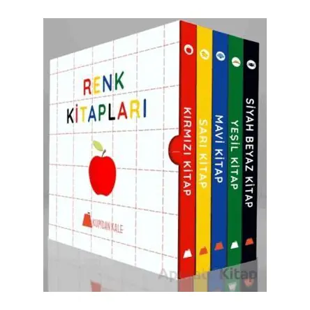 Renk Kitapları - 5 Kitaplık Kutulu Set - Kolektif - Kumdan Kale