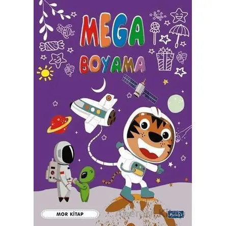 Mega Boyama-Mor Kitap - Kolektif - Parıltı Yayınları