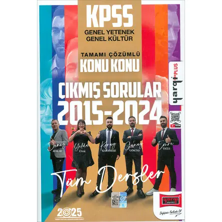 Yargı 2025 KPSS Tamamı Çözümlü Konu Konu Çıkmış Sorular Kitabı