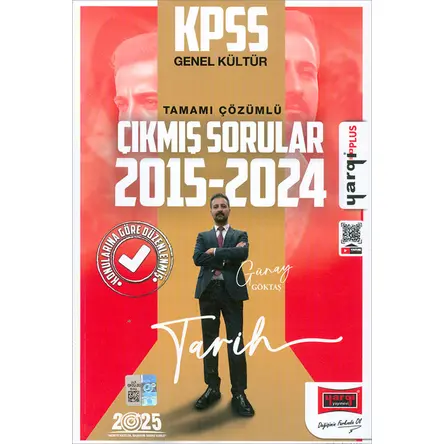 Yargı 2025 KPSS Tarih Konulara Göre Çözümlü Çıkmış Sorular Kitabı