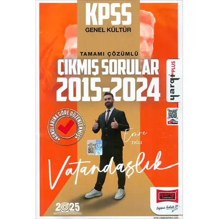 Yargı 2025 KPSS Vatandaşlık Konulara Göre Çıkmış Sorular Kitabı