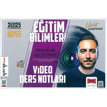Yargı Yayınları 2025 KPSS Program Geliştirme Video Ders Notları