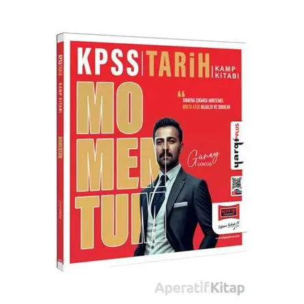 Yargı Yayınları 2025 KPSS Momentum Tarih Kamp Kitabı