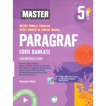 Okyanus Master 5.Sınıf Paragraf Soru Bankası 2025