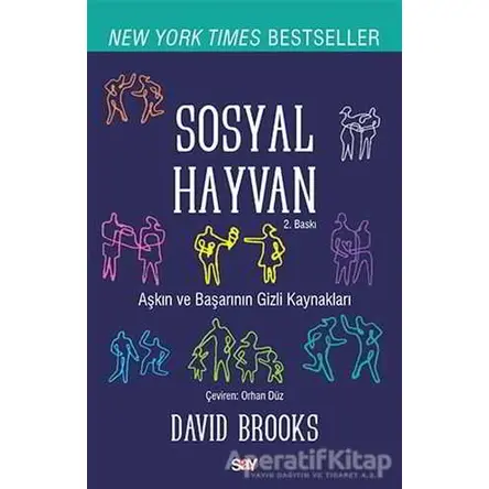 Sosyal Hayvan - David Brooks - Say Yayınları