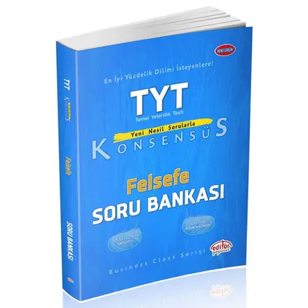 Editör TYT Konsensüs Felsefe Soru Bankası