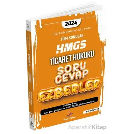 HMGS Ticaret Hukuku Soru Cevap Ezberler - Serhat Güven - Dizgi Kitap