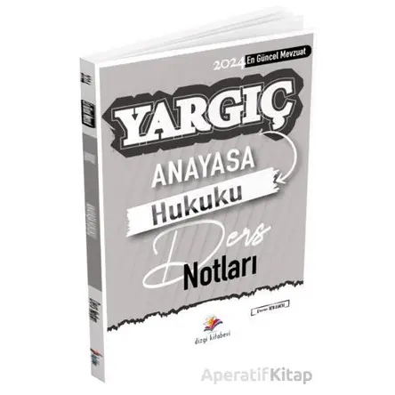 Yargıç Hakimlik ve HMGS Anayasa Hukuku Ders Notları - Devrim Toklucu - Dizgi Kitap