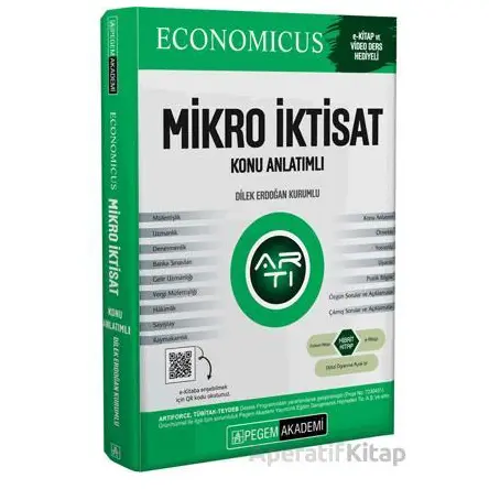 KPSS A Grubu Mikro İktisat Konu Anlatımlı - Dilek Erdoğan Kurumlu - Pegem Akademi Yayıncılık