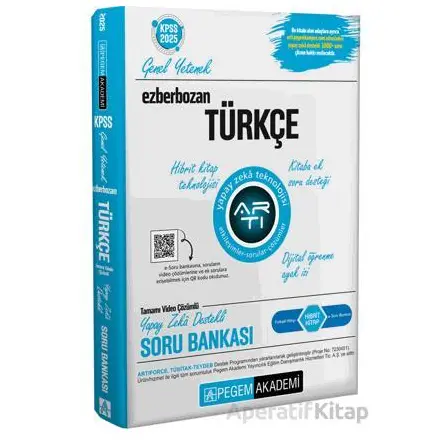 2025 Ezberbozan KPSS Genel Yetenek Genel Kültür Türkçe Soru Bankası