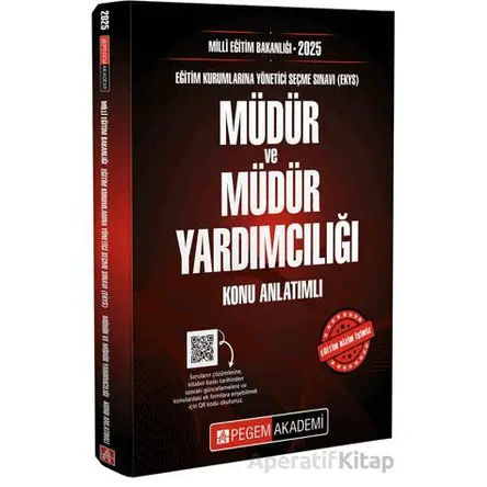 2025 Milli Eğitim Bakanlığı (EKYS) Müdür Ve Müdür Yardımcılığı Konu Anlatımı