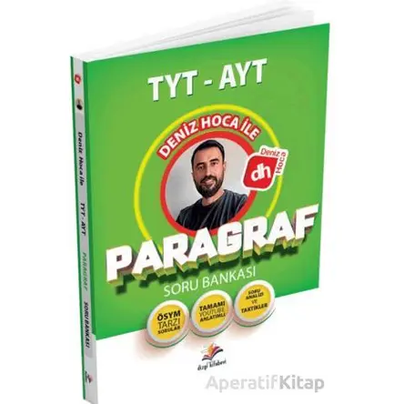 Deniz Hoca TYT-AYT Paragraf Soru Bankası - Deniz Bozkurt - Dizgi Kitap