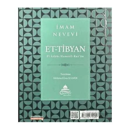 Tibyan Kur’an Okuma Adapları - İmam Nevevi - Ravza Yayınları