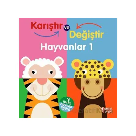 Karıştır ve Değiştir - Hayvanlar 1 - Kolektif - Masalperest
