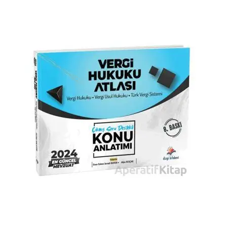 Vergi Hukuku Atlası Çıkmış Soru Destekli Konu Anlatımı - Hakan Esmeray - Dizgi Kitap