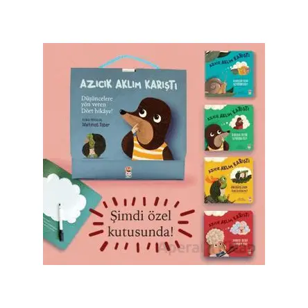 Azıcık Aklım Karıştı - Set - Mehmet Teber - Sincap Kitap