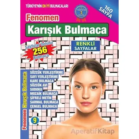 Fenomen Karışık Bulmaca 9 - Kolektif - Maxi Yayıncılık