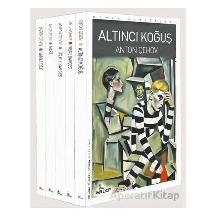Anton Çehov 5li Set - Anton Çehov - Girdap Kitap