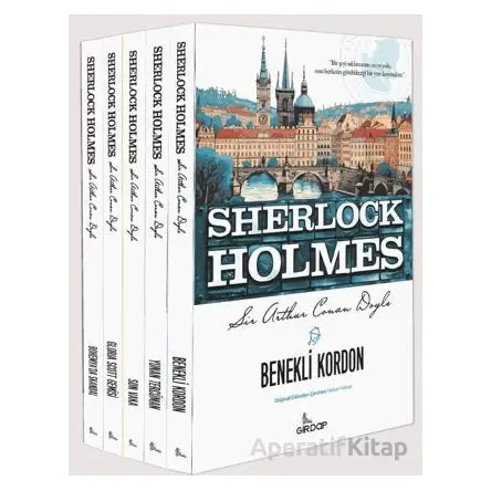 Sherlock Holmes 5li Set - Sir Arthur Conan Doyle - Girdap Kitap