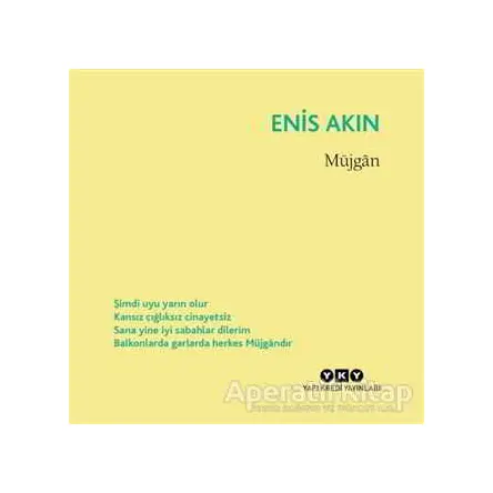 Müjgan - Enis Akın - Yapı Kredi Yayınları