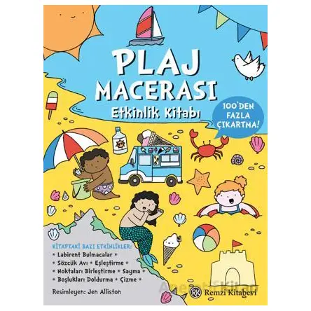 Plaj Macerası Etkinlik Kitabı - Kolektif - Remzi Kitabevi