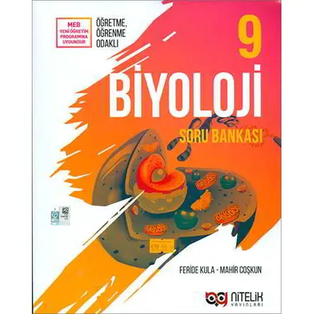 Nitelik 9.Sınıf Biyoloji Soru Bankası (Yeni Müfredat)