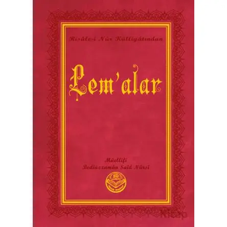 Lemalar (Büyük Boy) - Bediüzzaman Said Nursi - Tenvir Neşriyat