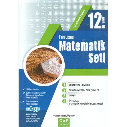 12.Sınıf Fen Lisesi Matematik Seti Çap Yayınları