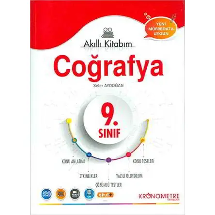 Kronometre 9.Sınıf Coğrafya Akıllı Kitabım