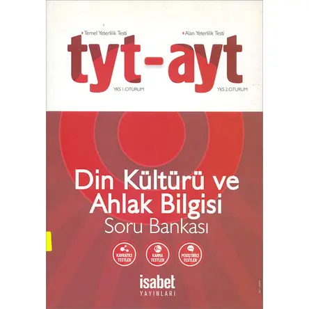 TYT AYT Din Kültürü ve Ahlak Bilgisi Soru Bankası İsabet Yayınları