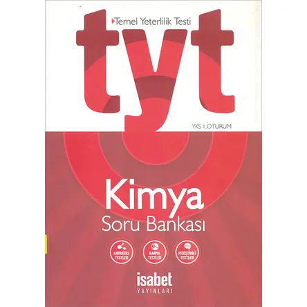 TYT Kimya Soru Bankası İsabet Yayınları