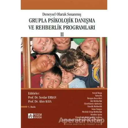 Deneysel Olarak Sınanmış Grupla Psikolojik Danışma ve Rehberlik Programları - 2. Cilt