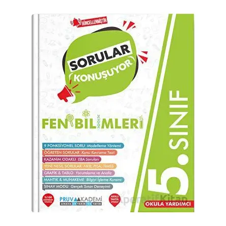2024 Müfredat Öncesi 5. Sınıf Fen Bilimleri Sorular Konuşuyor Pruva Akademi