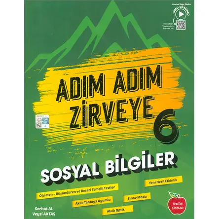 6. Sınıf Adım Adım Sosyal Bilgiler Soru Bankası Newton Yayınları