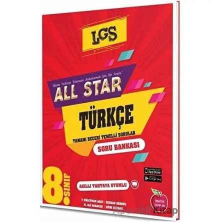 8. Sınıf All Star Türkçe Soru Bankası Newton Yayınları