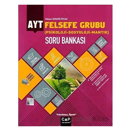 AYT Felsefe Grubu Soru Bankası Çap Yayınları