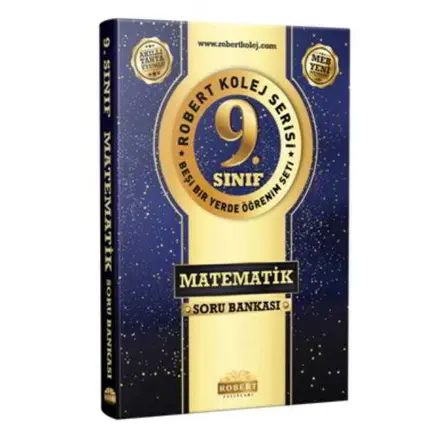 2024 Müfredat Öncesi 9. Sınıf Matematik Soru Bankası Robert Yayınları