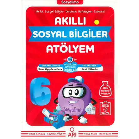 6. Sınıf Sosyalimo Akıllı Sosyal Bilgiler Atölyem Arı Yayıncılık
