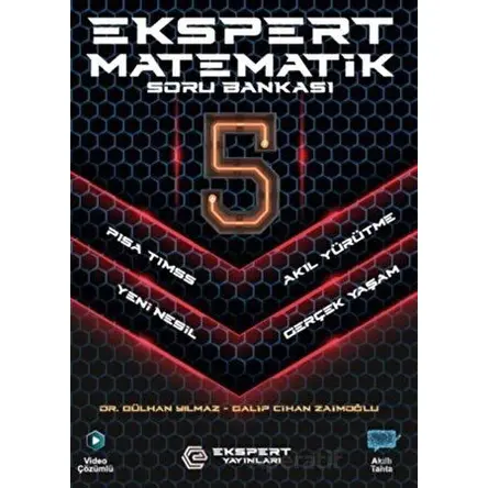 5.Sınıf Matematik Soru Bankası Ekspert Yayınları (2024 Öncesi Müfredat)