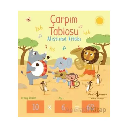 Çarpım Tablosu Alıştırma Kitabı - Penny Worms - İş Bankası Kültür Yayınları