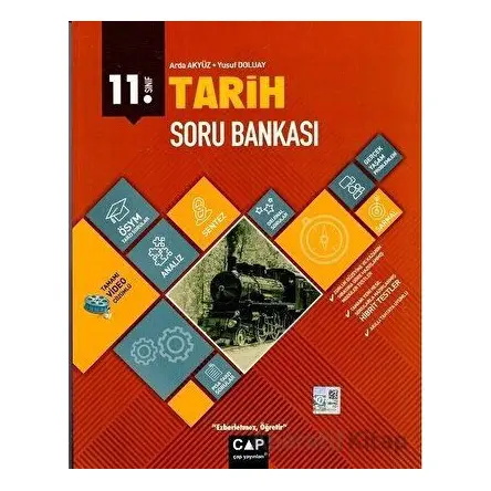 11. Sınıf Anadolu Lisesi Tarih Soru Bankası Çap Yayınları