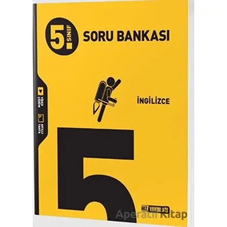 2024 Müfredat Öncesi 5. Sınıf İngilizce Soru Bankası Hız Yayınları