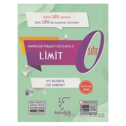 Limit Sıfır - Karekök Yayıncılık