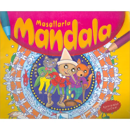 Masallarla Mandala Boyama 1 Damla Yayınları