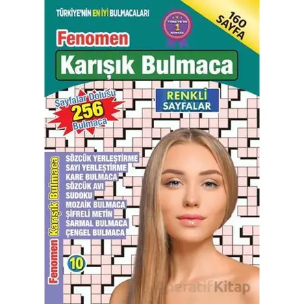 Fenomen Karışık Bulmaca 10 - Kolektif - Maxi Yayıncılık