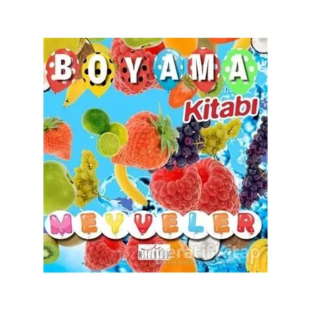 Boyama Kitabı - Meyveler - Kolektif - Milenyum