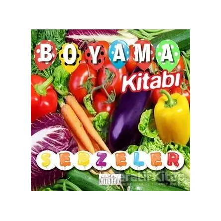 Boyama Kitabı Sebzeler - Kolektif - Milenyum