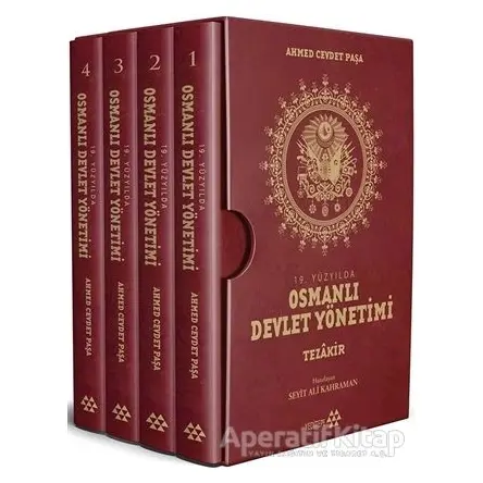 19. Yüzyılda Osmanlı Devlet Yönetimi - Tezakir (4 Kitap Takım)